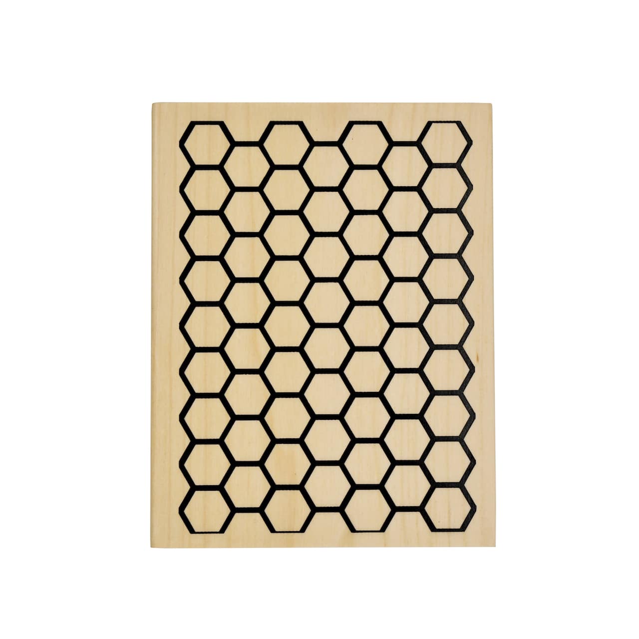 6 Pack: Honeycomb Wood Stamp by Recollections&#x2122;